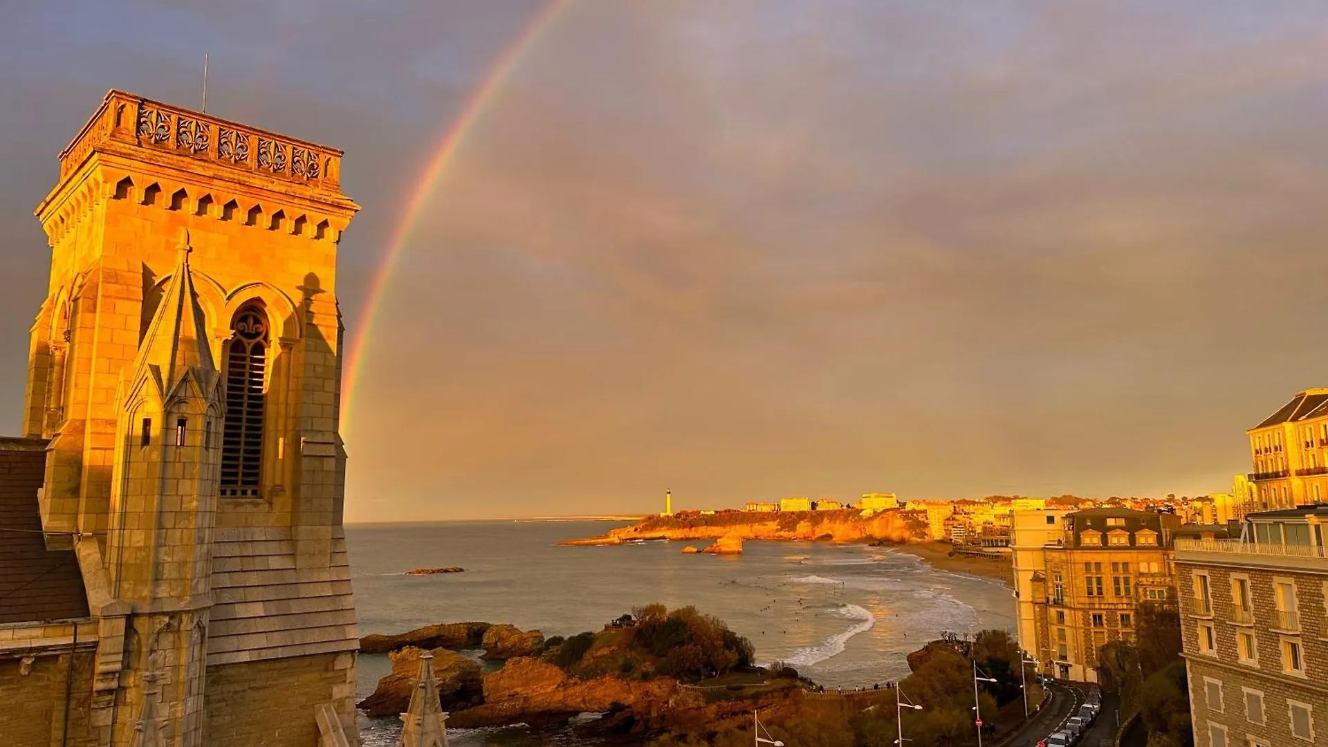 Daire Magnifique Loft Au-Dessus De L'Ocean, Place De Parking Biarritz